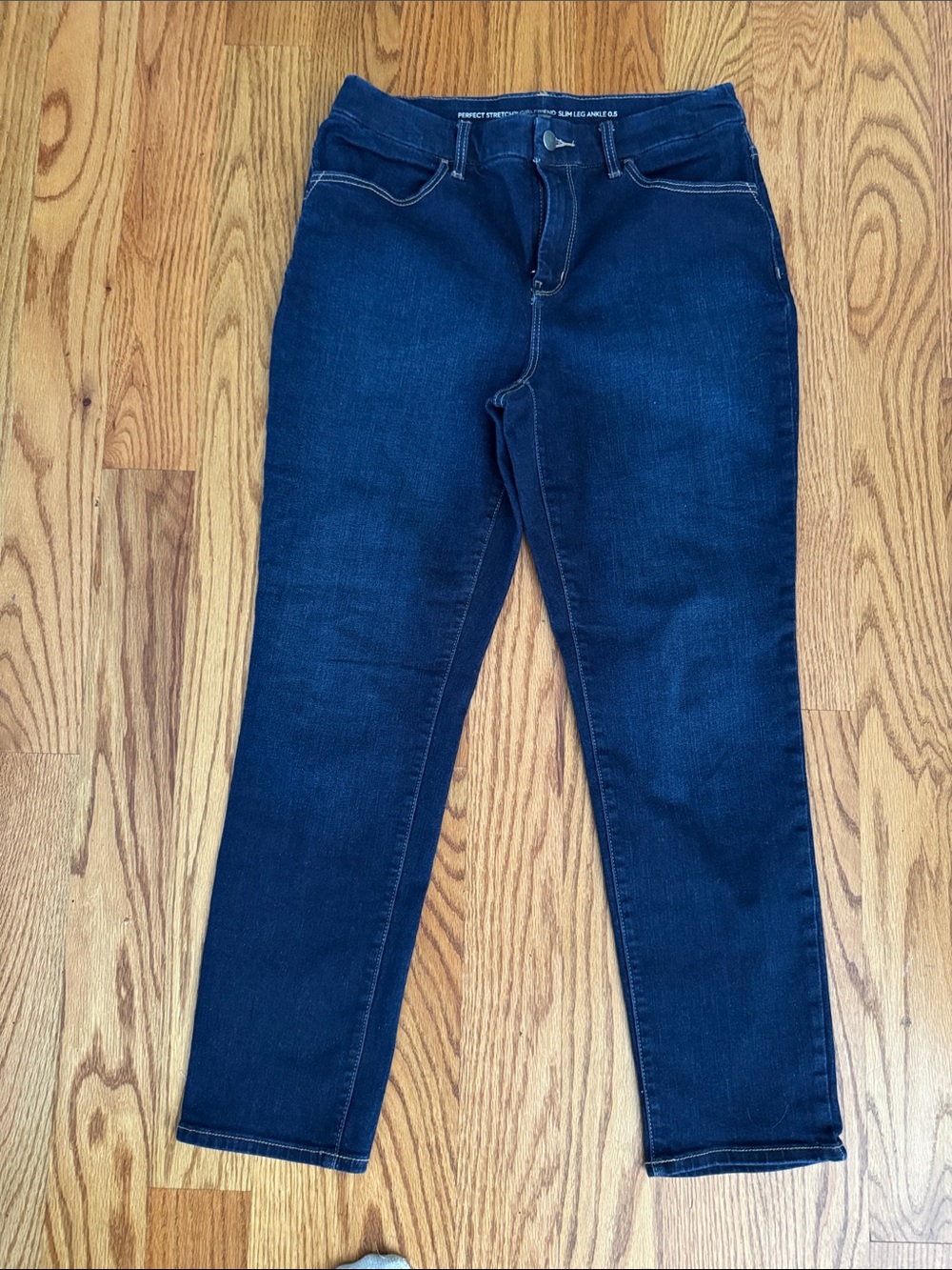Chico's Dark Blue Skinny Stretch Jeans